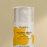 Daily Mineral Sunscreen With Centella & Jojoba SPF 50 (Infused with Ghee)
