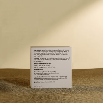 Conditioner Bar with Ghee & Argan