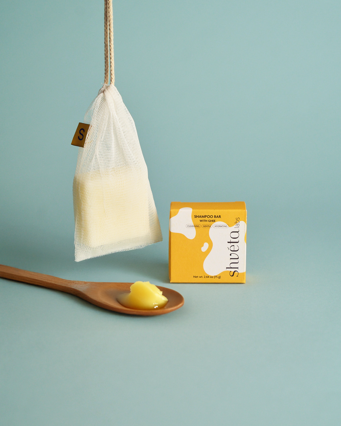 shampoo bar with ghee