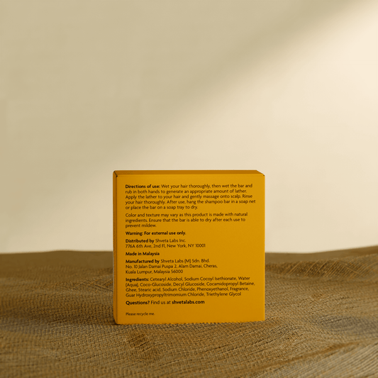 Shampoo Bar With Ghee